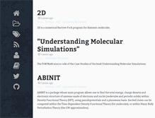 Tablet Screenshot of linux4chemistry.info